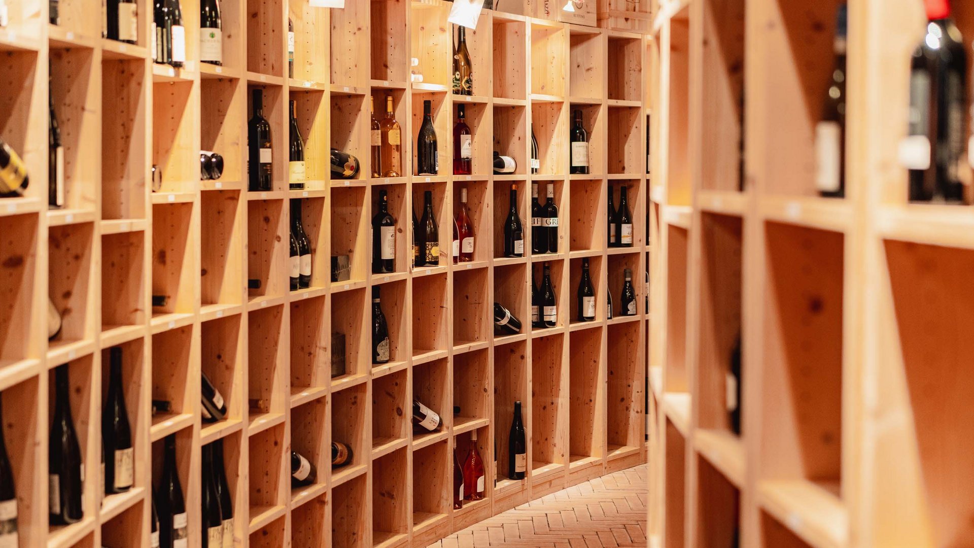 The wine cellar of our hotel | Seiser Alm Urthaler
