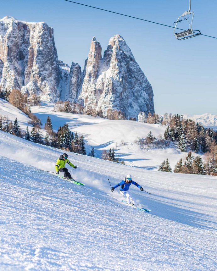 Seiser Alm: Ihre Unterkunft an der Piste Seiser Alm: Ihre Unterkunft an der Piste