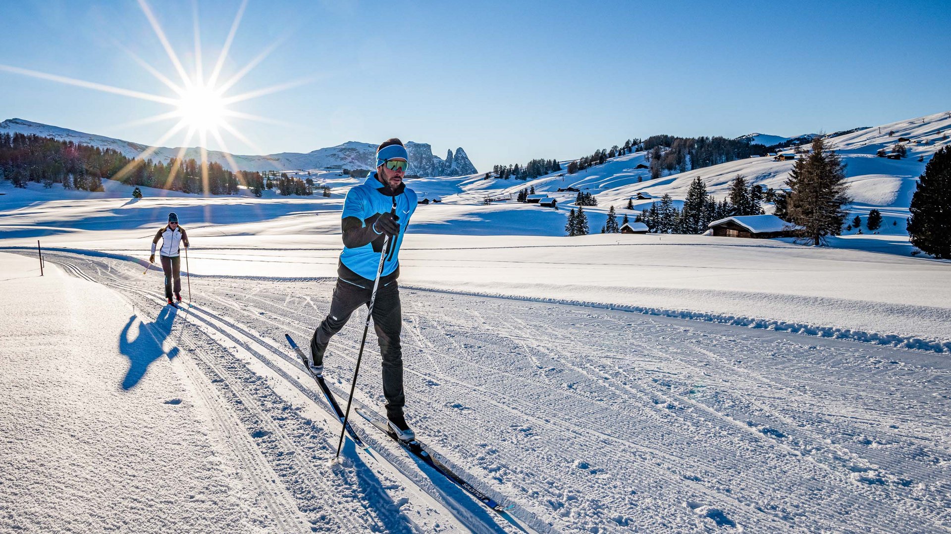 Alpe di Siusi/Seiser Alm: accommodation on the ski slopes