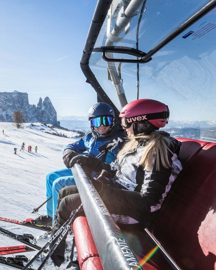 Seiser Alm: Ihre Unterkunft an der Piste Seiser Alm: Ihre Unterkunft an der Piste