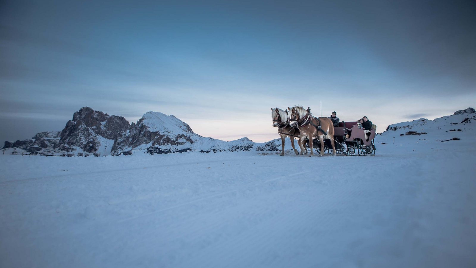 Kutschfahrt auf der Seiser Alm Kutschfahrt auf der Seiser Alm